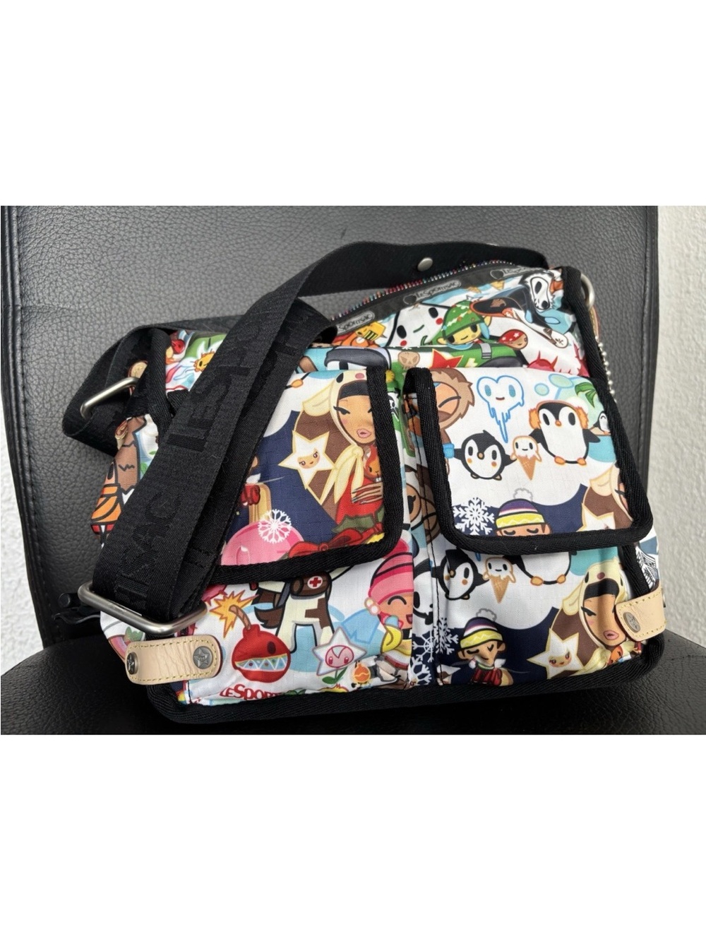 Lesportsac Tokidoki Multicolor Character Print Crossbody